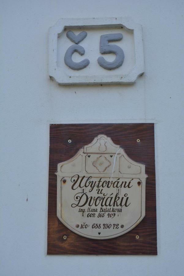 Ubytovani U Dvoraku Veselí nad Lužnicí Exterior foto